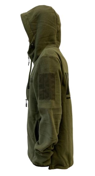 Кофта Tactic4Profi фліс хакі з капюшоном з принтом ARMY UKRAINE розмір L (48) | Зображення 2