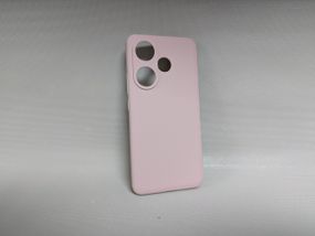 Чохол М'який Протиударний Xiaomi Poco F6 Soft Touch Пудровий