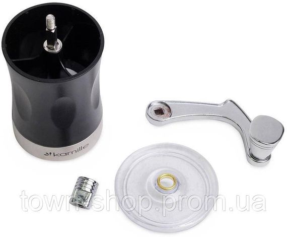 Кофемолка Kamille механическая с мерной шкалой KM-7026 | Зображення 3