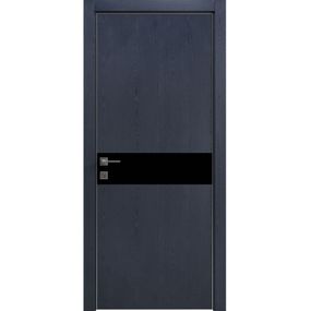 Двері міжкімнатні Rodos MODERN Flat 2 сосна браш Cobalt