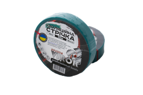 Стричка изоляцийна VIROK : 15мм х 10 м x 0,18 мм ЗЕЛЕНА [15/240] VR-23V004