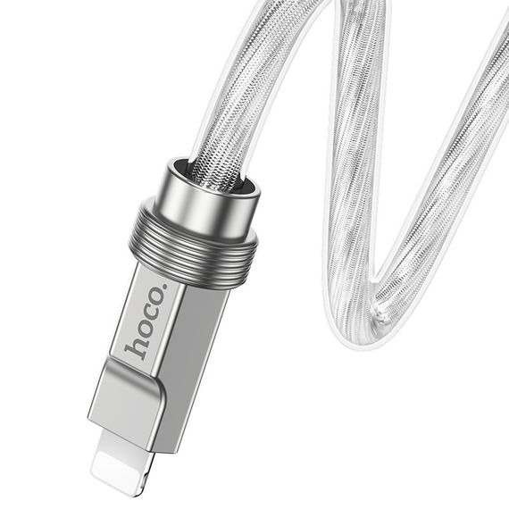 USB Hoco U113 Solid PD20W Silicone Type-C to Lightning | Зображення 7