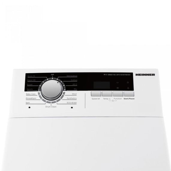 Пральна машина HEINNER HWM-TL8013IVC++ | Зображення 2