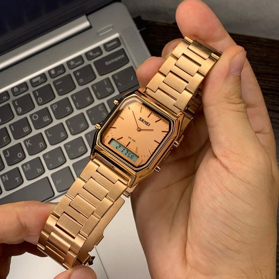 Наручний годинник Skmei 1220RG Rose Gold | Зображення 4