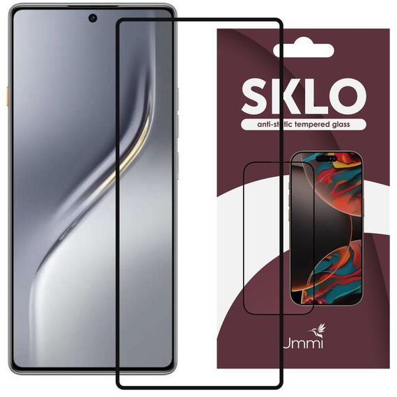 Захисне скло SKLO 3D для TECNO Spark 40 / 40C Чорний