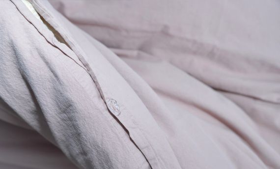 Пододеяльник SoundSleep Stonewash Adriatic pastel pink 200х220 см пастельно-розовый (2800004760898) | Зображення 1