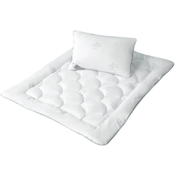 Детский набор в кроватку Super Soft Classic ТM PAPAELLA одеяло 100х135 см и подушка 40х60 см, искусственный | Зображення 2