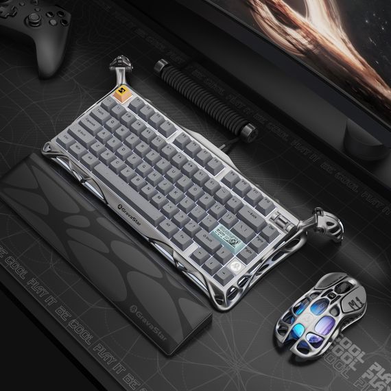 Клавиатура механическая GravaStar Mercury K1 Pro 80keys GSK1PRO_GRY | Зображення 9