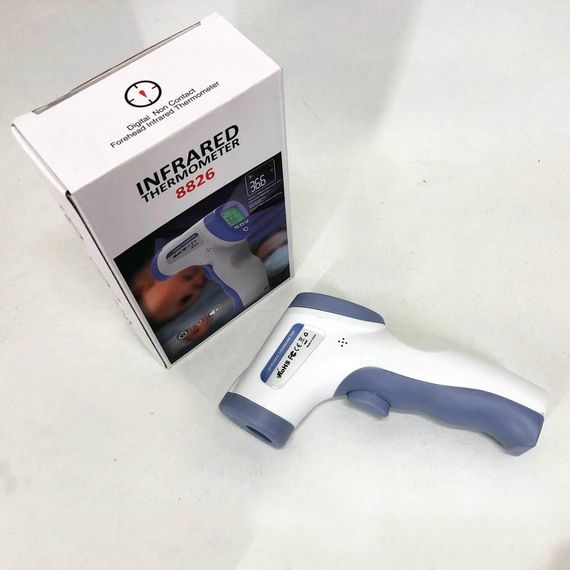 Інфрачервоний безконтактний термометр DT-8826, Лазерний інфрачервоний термометр медичний інфрачервоний | Зображення 6