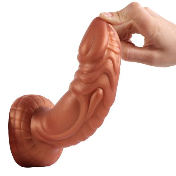 Фалоімітатор незвичайної форми "Fantastic penis" Sex Aura | Зображення 4