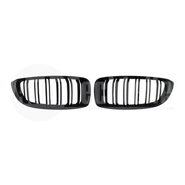 Решетки радиатора компл. BMW 4 F32/F36 (GT) 13-21 (мат. чёрн. двойная), AutoTechteile, 706 5163, 706 5164