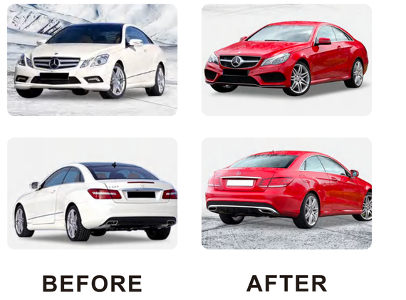 Комплект рестайлинга AMG 2017 для Mercedes E-сlass coupe C207 2010-2017 гг