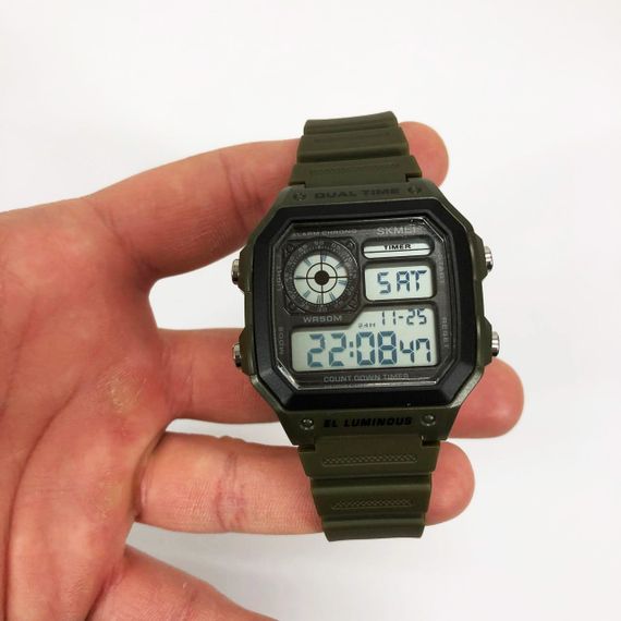 Спортивні чоловічі годинники для хлопця, Військові годинники для ВСУ Хороші чоловічі фірма FD-31 | Зображення 8
