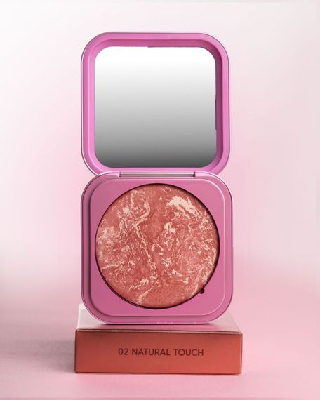 Румяна ZOLA Velvet Blush Glow - 02 Natural Touch (8.5 g) | Зображення 3