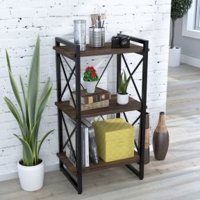 Стеллаж Loft Design Скиф 3-550 орех модена