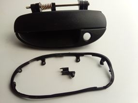 Ручка відчинення дверей зовнішня Lanos, Корея (96226249) передня ліва/в зборі