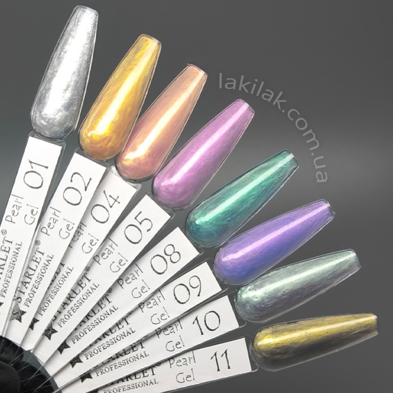 Перлинний гель для нарощення Starlet Professional Pearl Gel №04 15мл | Зображення 4
