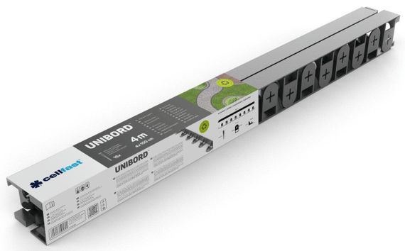 Бордюр садовий Cellfast Unibord 4.5 см х 4 м 30-250