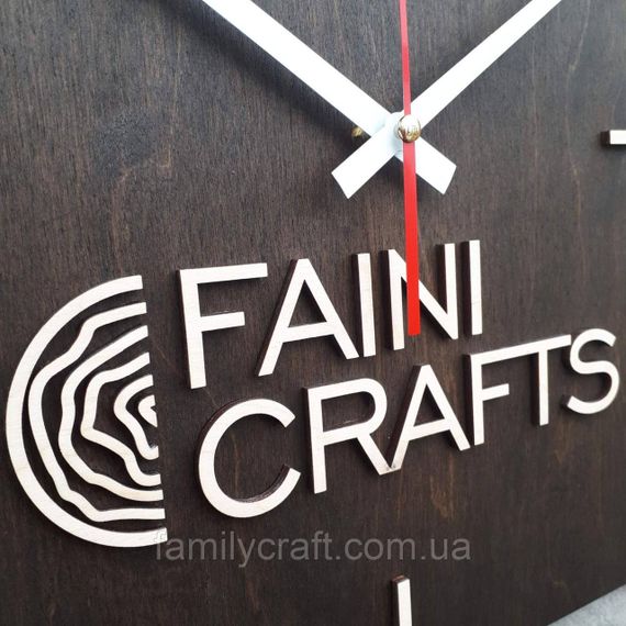 Настінний годинник з логотипом компанії Корпоративний подарунок тематичний брендований годинник | Зображення 1