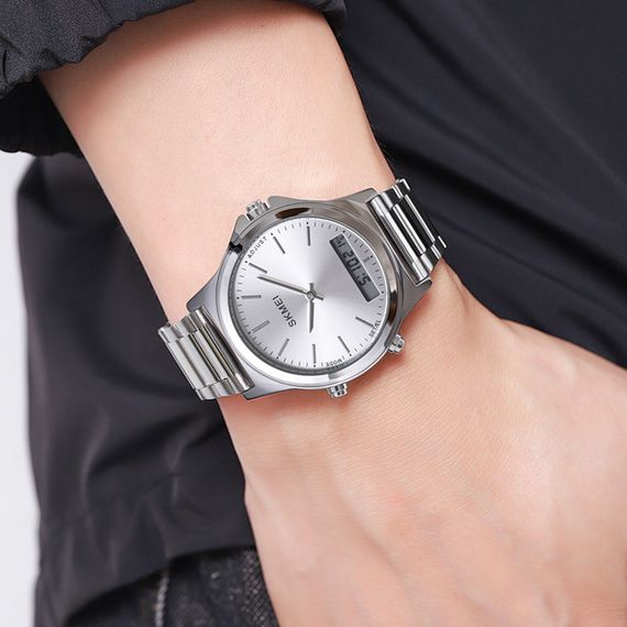 Skmei 2120SISI Silver-Silver | Зображення 3
