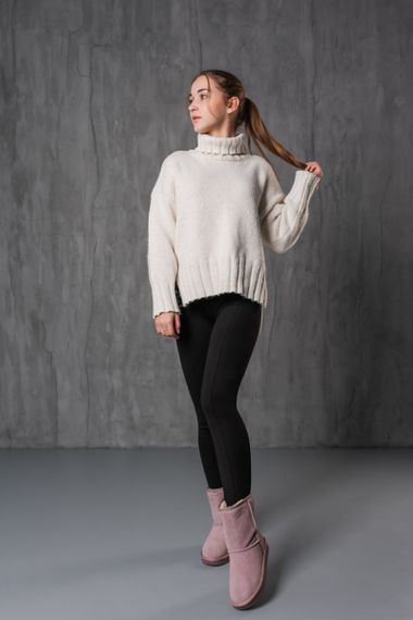Уггі жіночі Fashion Polly 3817 36 розмір 23,5 см Рожевий | Зображення 8