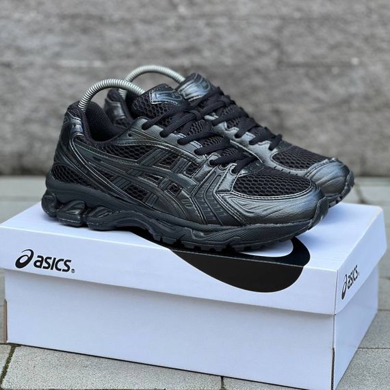 Демісезонні кросівки Asics текстиль/шкіра колір чорний | Зображення 7