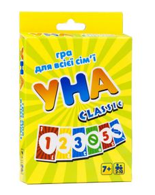 Настольная карточная игра "УНА classic" 7015 Strateg (4820175998805)