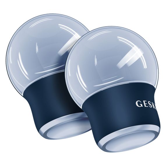 Масажер для обличчя і тіла GESKE Cool&Warm Face and Body Massager 7в1 starlight, Синій | Зображення 5