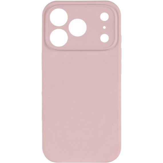 Чохол Silk Full Camera Protective (AA) NO LOGO для Apple iPhone 17 Pro (6.3") Рожевий / Chalk Pink | Зображення 1