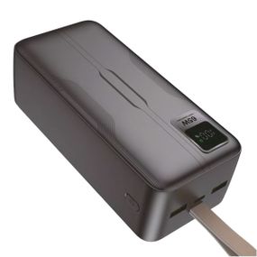 Power Bank Портативна батарея 40.000 mAh, для ноутбуків, чорний - GP-40BLT Grunhelm