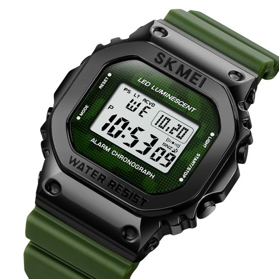 Годинник S2kmei 1851AG Army Green | Зображення 1