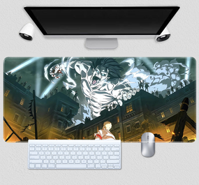Ігрова поверхня для мишки з Аніме принтом "Атака Титанів / Attack on Titan" 800*300*3 мм 0633
