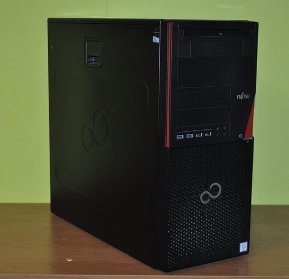 Комп'ютер Fujitsu Esprimo P756 E90 Tower / Intel Core i5-6500 (4 ядра по 3,2 - 3,6 ГГц) / 8 ГБ DDR4 / 160 ГБ HDD / nVidia GeForce GTX 745, 2 ГБ GDDR3, 128-біт / Windows 10 Pro б/в | Зображення 2