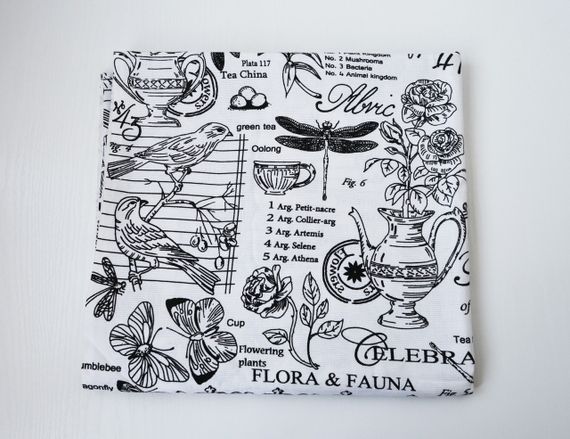 Скатертина 4Profi з рисунком Флора і фауна розмір  145х180 см 17814