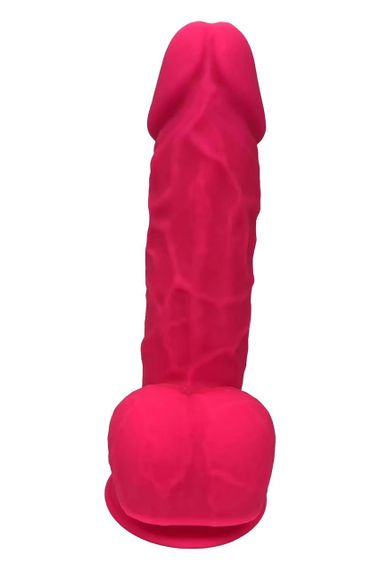 Фалоімітатор реалістичний Dreamtoys Real Love на присосці з мошонкою, рожевий sexstyle | Зображення 2