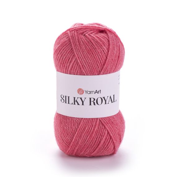 Пряжа YarnArt Silky Royal № 432 (Ярнарт Сілкі Роял) – 65% меринос, 35% шовк, 50 г / 140 м