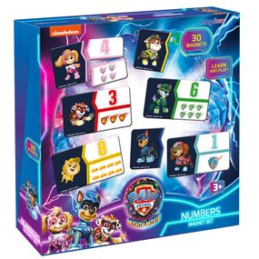Набор магнитов Щенячий патруль Цифры и счет ML4034-22, 30 магнитов