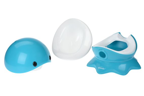 Детский горшок QCBABY Осьминог бирюзовый QC9906turquoice (QC9906turquoice) | Зображення 1