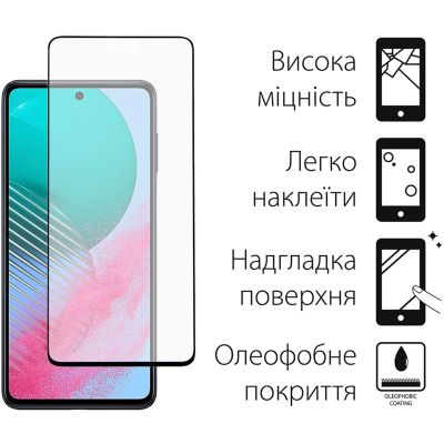 Стекло защитное Dengos Full Glue Samsung Galaxy M54 5G (TGFG-269) | Зображення 3