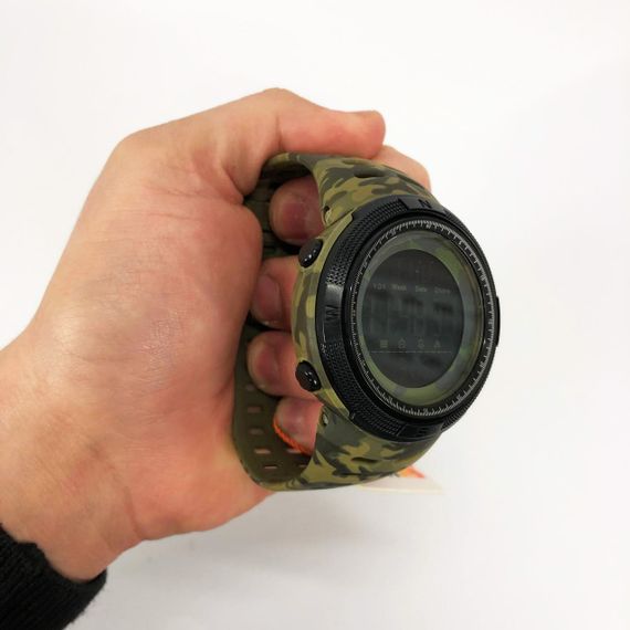 Годинник наручний чоловічий SKMEI 2070CMGN ARMY GREEN CAMO. Колір: зелений камуфляж | Зображення 9