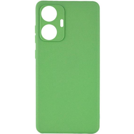 Силиконовый чехол Candy Full Camera для Realme C55 Зеленый / Green