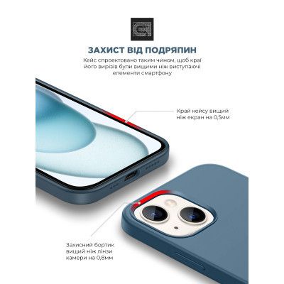 Чехол для мобильного телефона Armorstandart ICON2 Case Apple iPhone 15 Plus Storm Blue (ARM70514) | Зображення 4