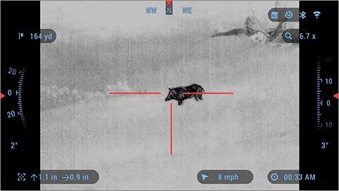 Приціл тепловізійний ATN Mars 4 640 2.5-25x. 1950м | Зображення 5