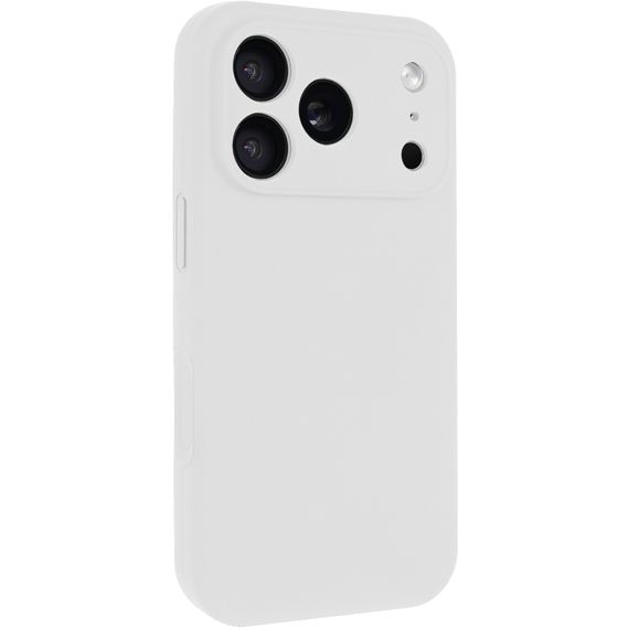 Чохол Silk Full Camera Protective (AA) NO LOGO для Apple iPhone 17 Pro / 18 Pro (6.3") Білий / White