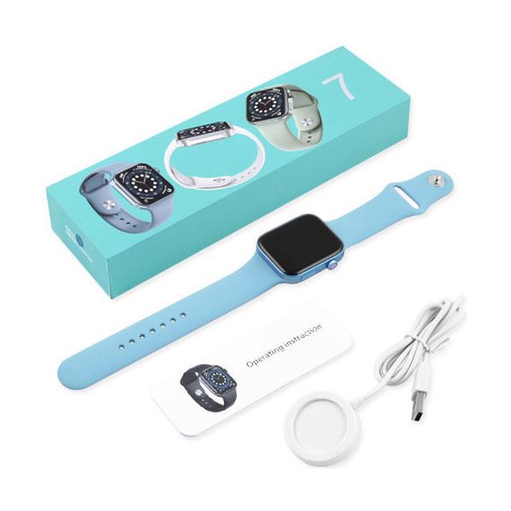 Смарт-часы Smart Watch Series 7 RED/BLUE/GREEN/SILVER / P47 | Зображення 5