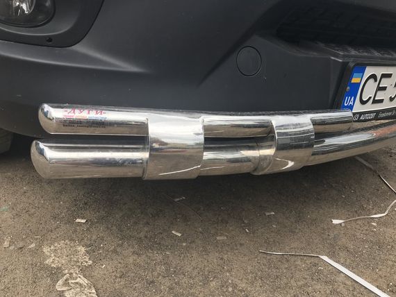 Передня нижня дуга Shark (нерж.) 2006-2013 для Mercedes Sprinter рр | Зображення 5