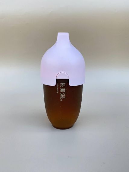 Пляшечка для годування HEORSHE 240 мл Рожева | Зображення 1