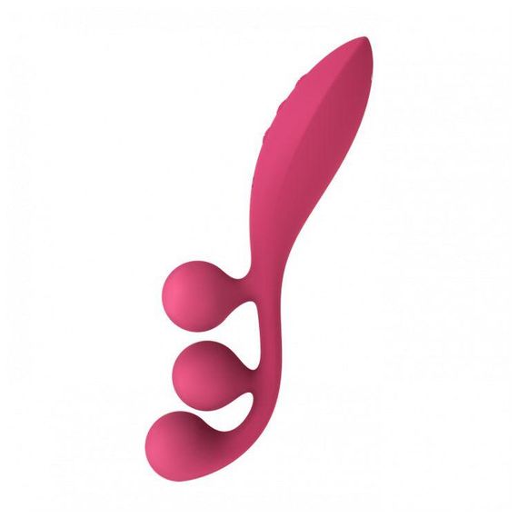 Універсальний вібратор Satisfyer Tri Ball 1, 3 мотори, гнеться Sex Aura | Зображення 2