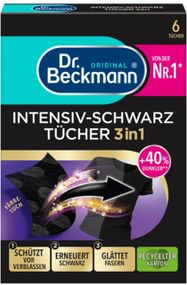 Серветки для прання чорних тканин Dr. Beckmann 6 шт