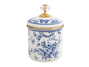 Емкость для сыпучих Peonies are blue с крышкой 1.25 л